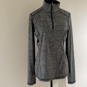 NWT Black and grey pull over